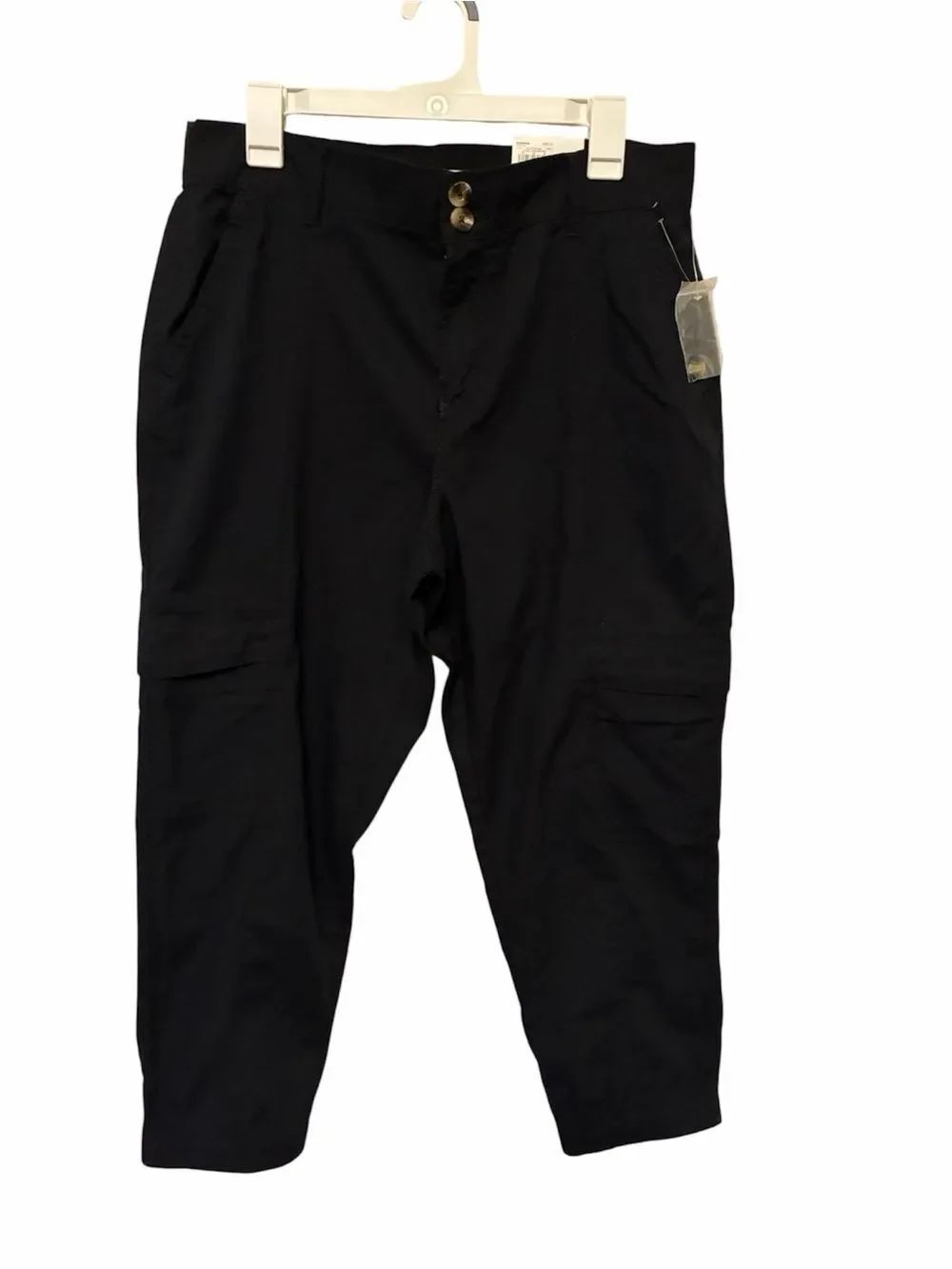 Sonoma Black Utility Capri Pants – Size 12 – NWT